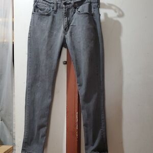 LEVI'S STRAUSS Women's Gray Slim Jeans Size 31x30